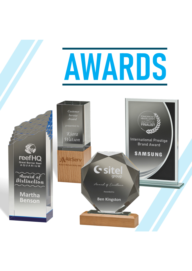 City Trophies website AWARDS