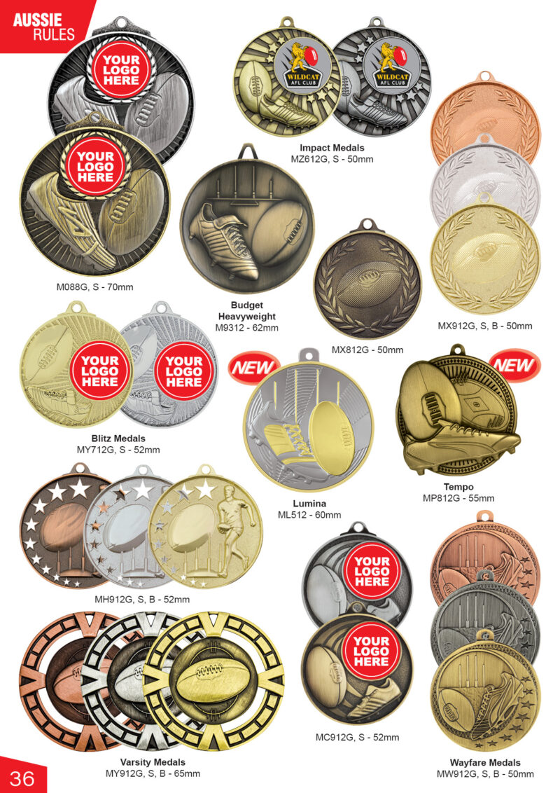Aussie Rules Medals