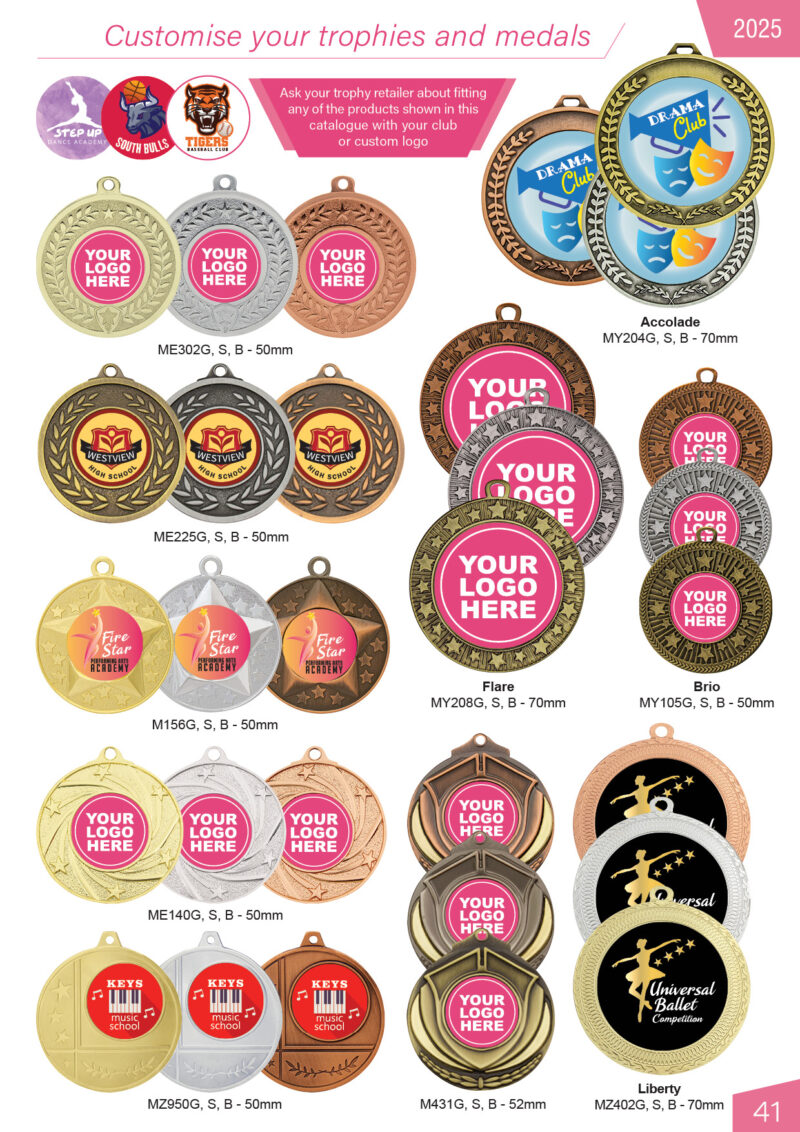 Dance Medals