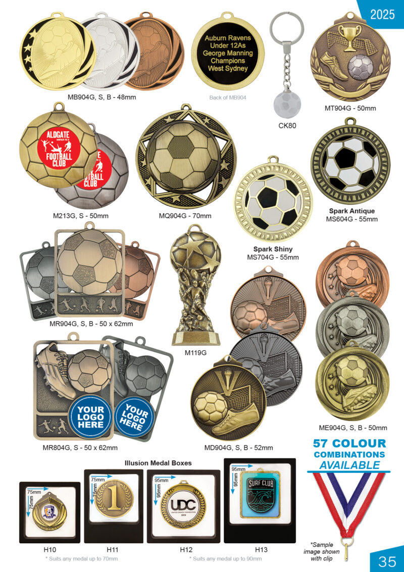 Football Medallions