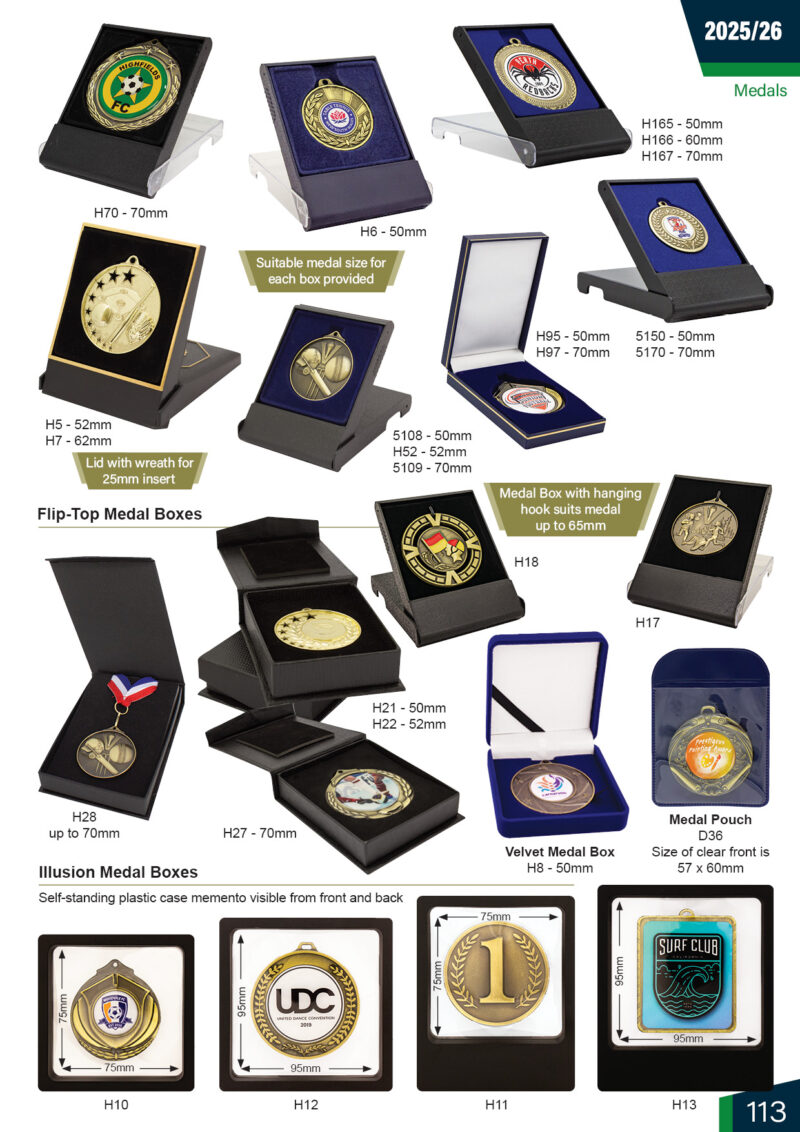 Medal Displays