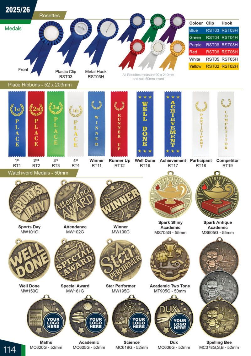 Rosettes & Ribbons