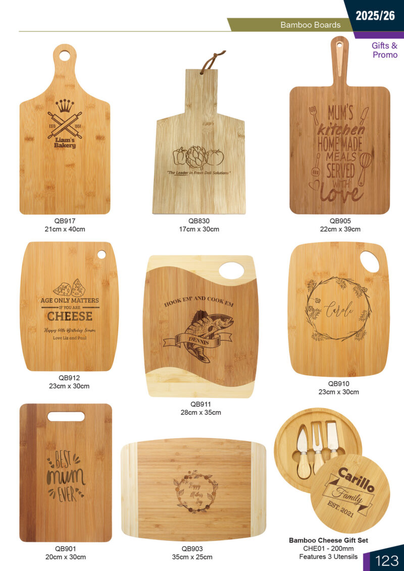 Bamboo Boards
