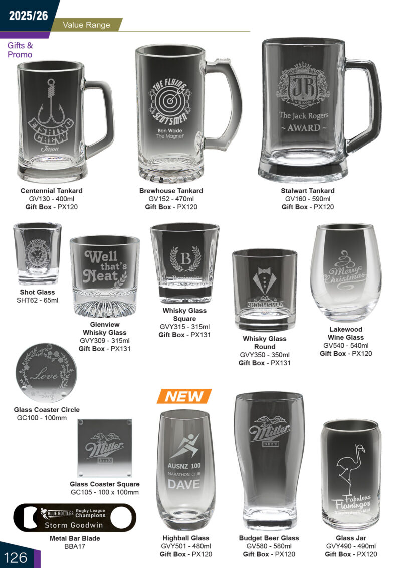Value Glassware