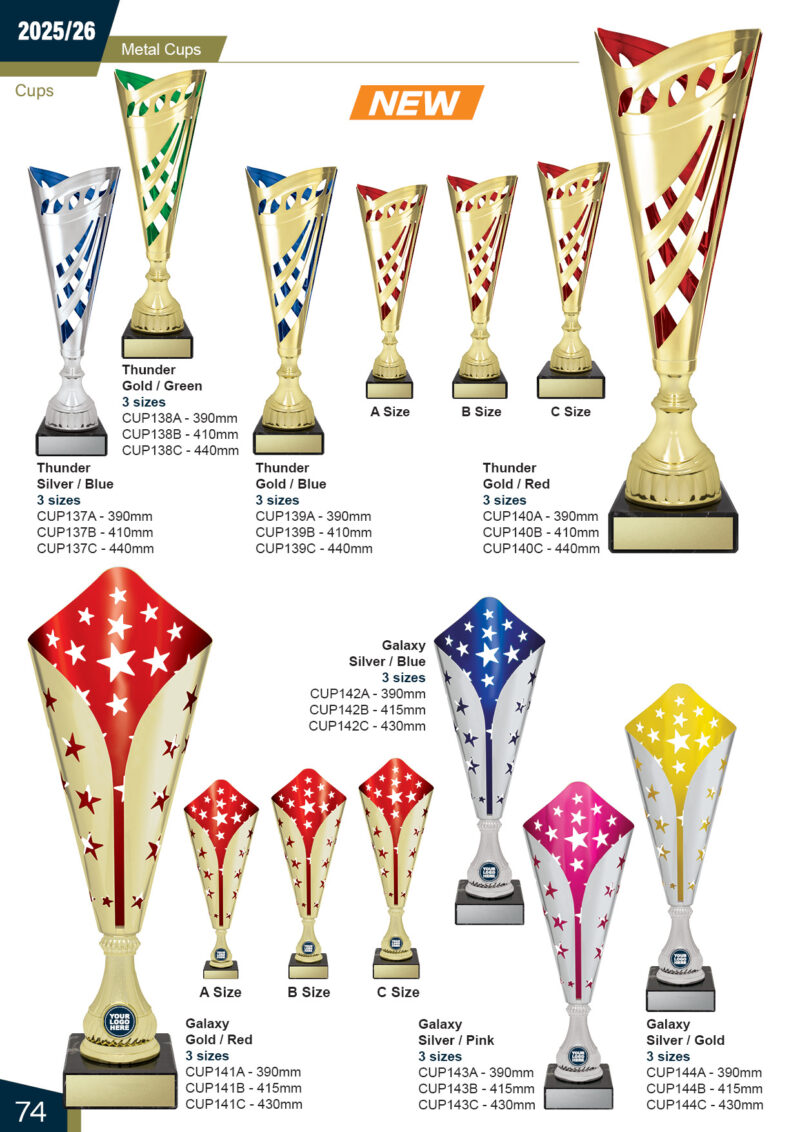 Metal Cups