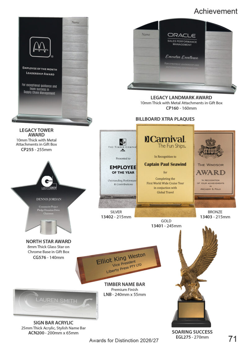 Legacy & Name bar