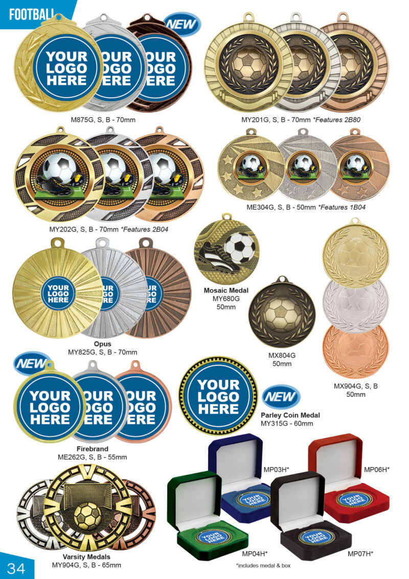 Football Medals