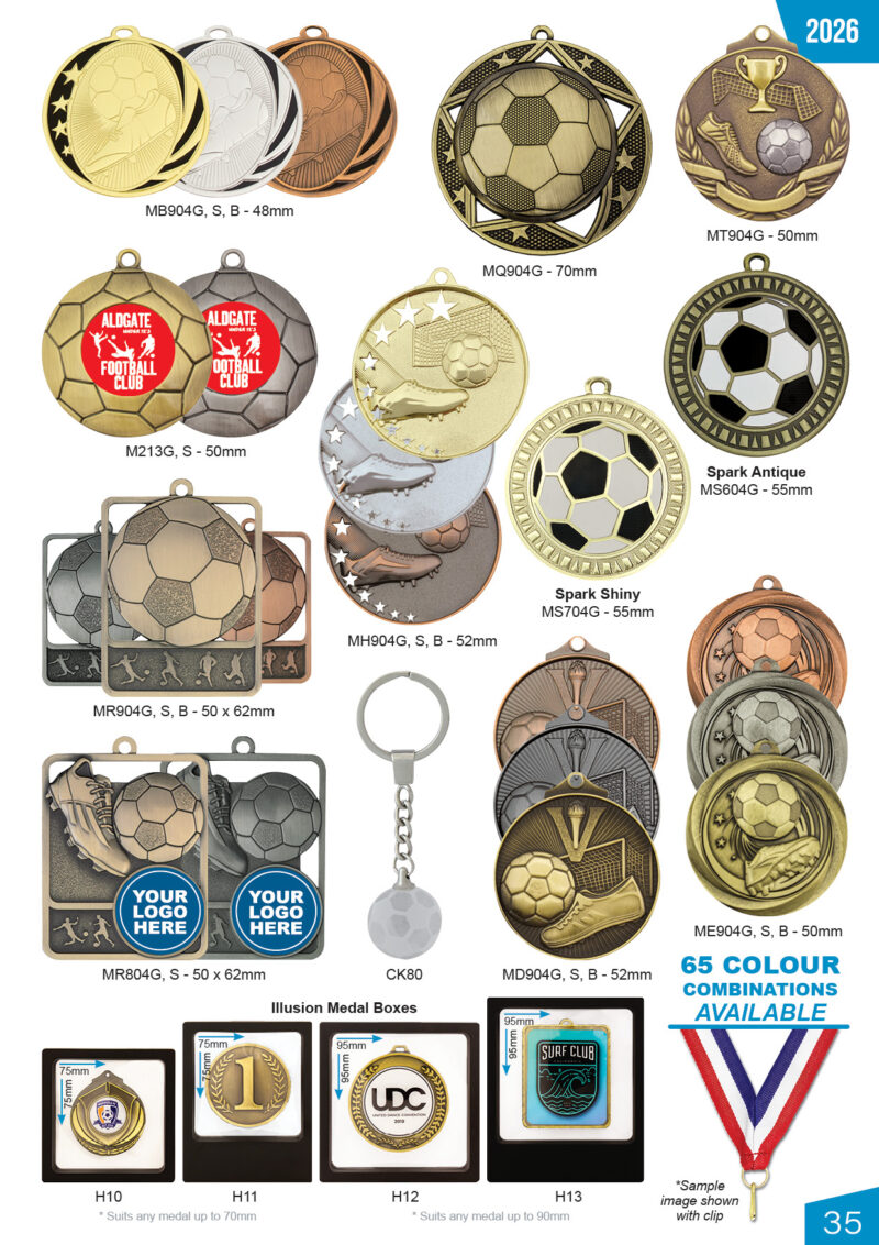 Football Medals