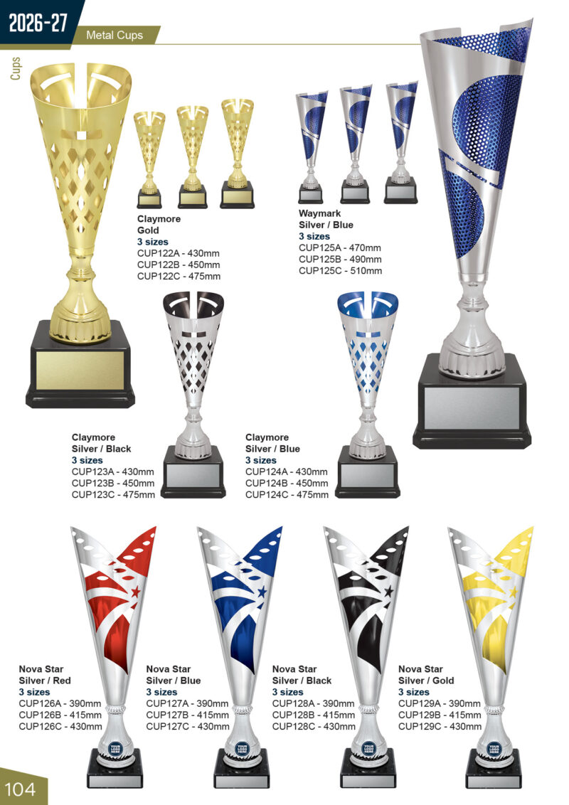 Metal Cups