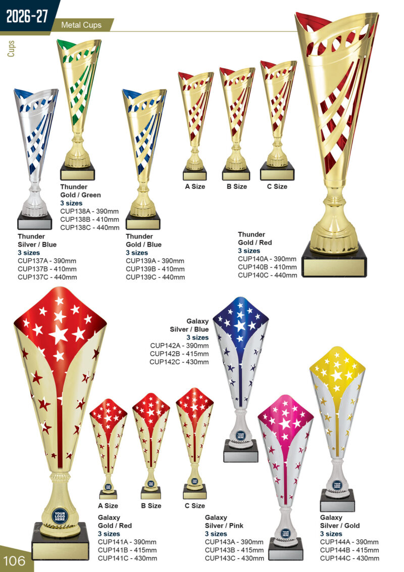 Metal Cups