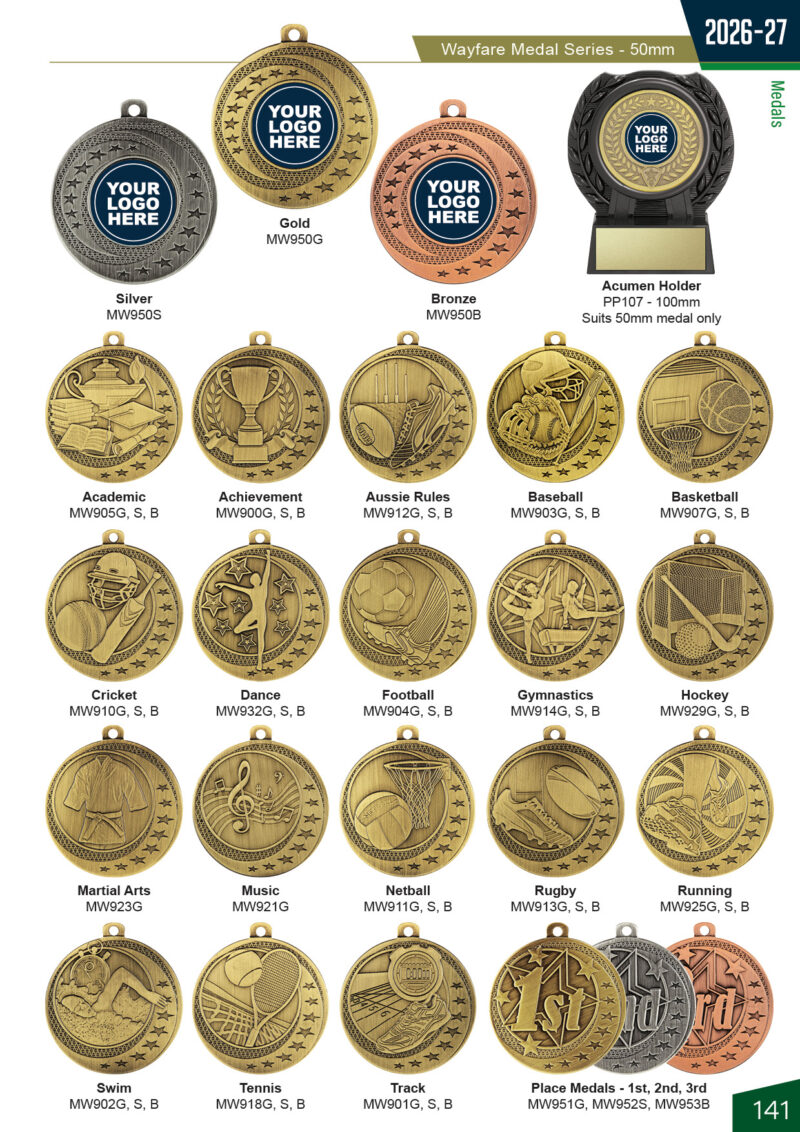 Wayfare medals