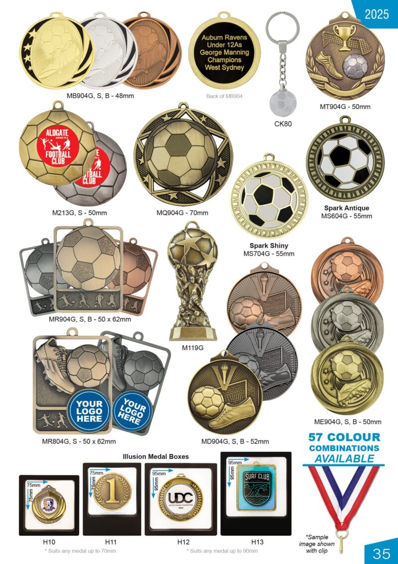 Football Medallions