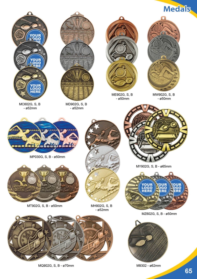 Swimming Medallions